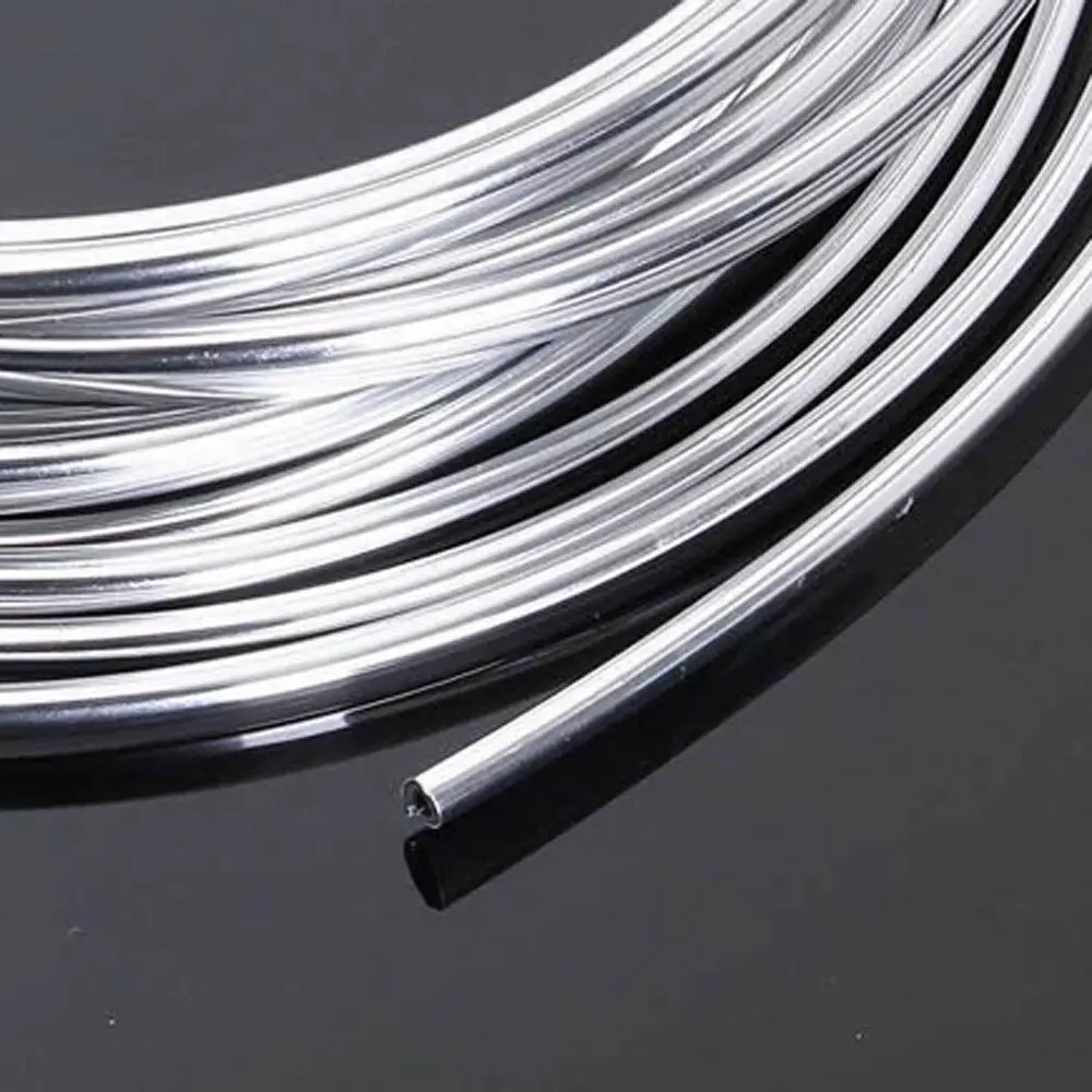 Window Interior Exterior Silver Anti-Collision Car Door Decoration Strip Bumper Trim 13m Universal PVC Practical | Автомобили и