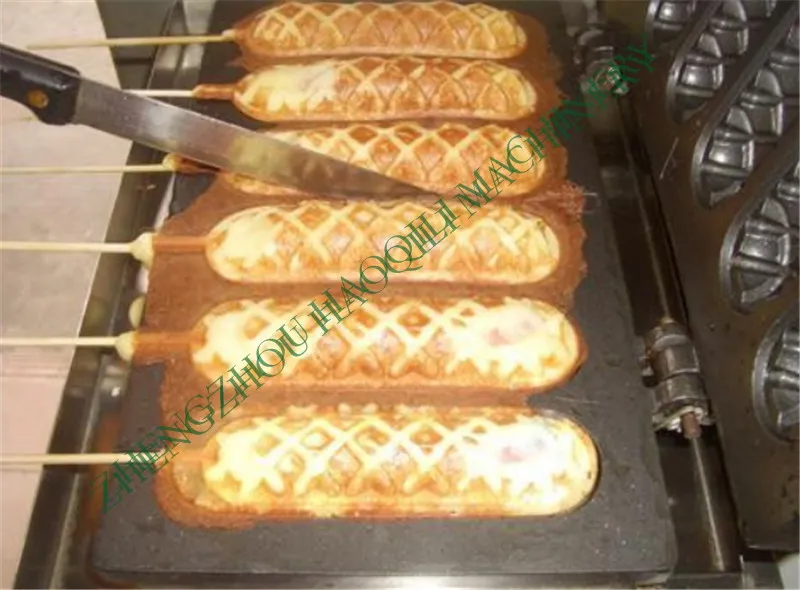 Хит продаж хрустящая машина для французского хот дога вафельница догов|lolly waffle