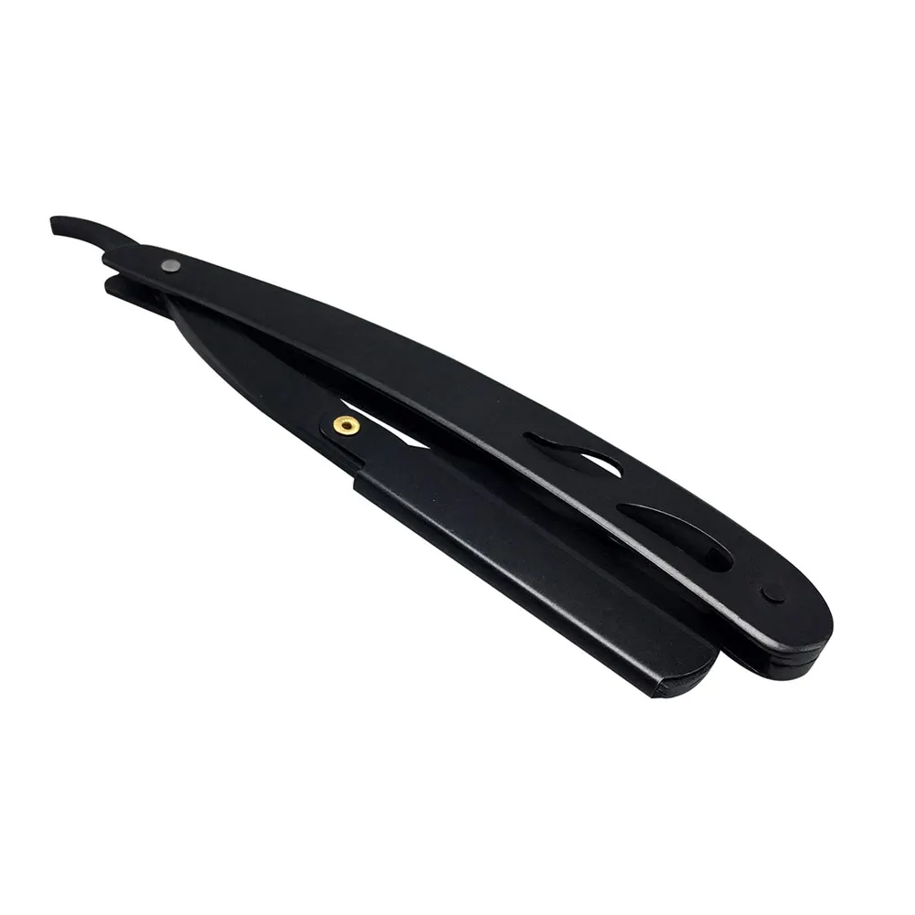 Прямая поставка Мужская бритва с прямыми краями стальные складные инструменты