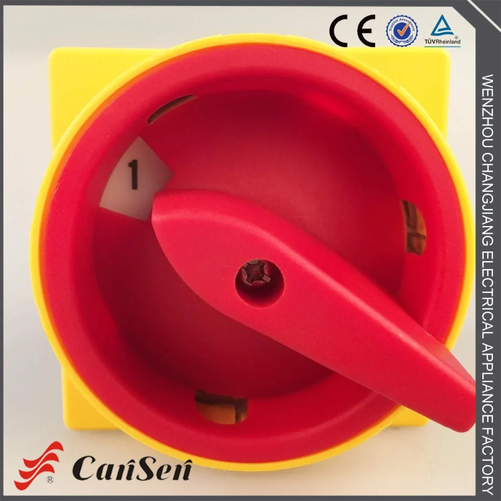 AC 440V Ui 690V 32A Cam Switch 1-0-2 3 полюса 12 терминалов переключатель замка | Обустройство дома