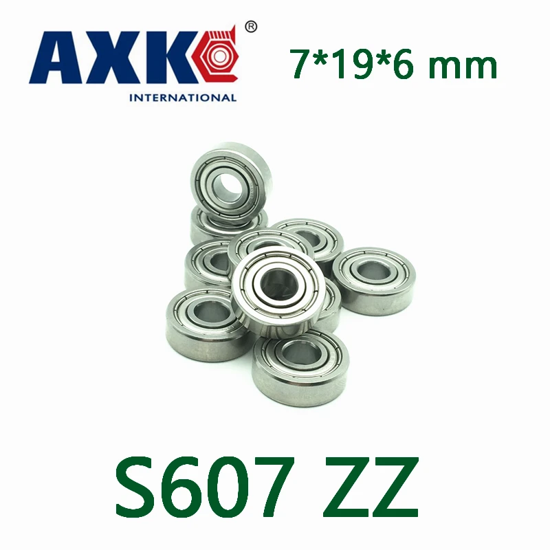 

10pcs/lot High Quality Abec-5 Z2v1 Sus440c Stainless Steel Deep Groove Ball Bearings S607zz 7*19*6 Mm
