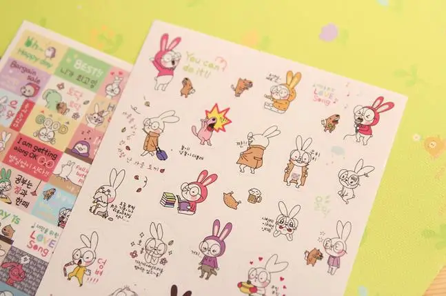 6 шт. декоративные мини-наклейки в виде животных | Дом и сад