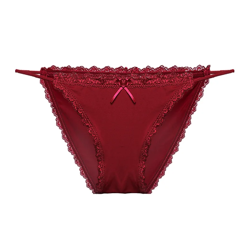 Женские трусики из вискозы бесшовное кружевное нижнее белье женское