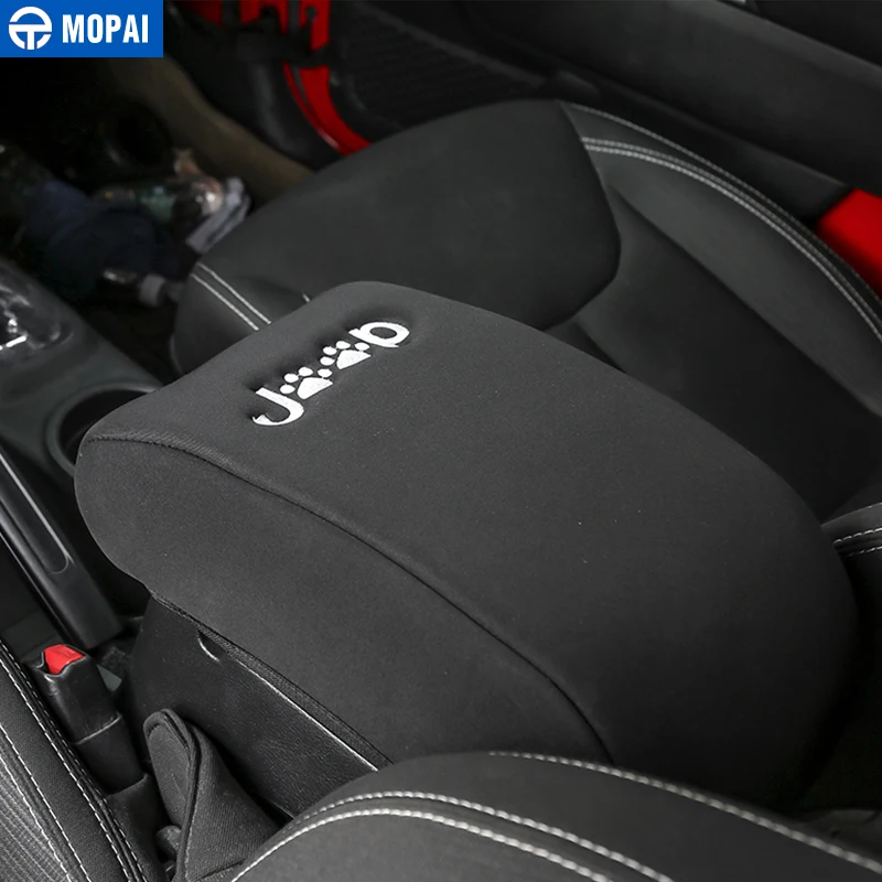 MOPAI многофункциональное сиденье для салона автомобиля подлокотники накладки на коробку декоративная крышка для Jeep Wrangler JK 2011- автомобильные аксессуары Стайлинг