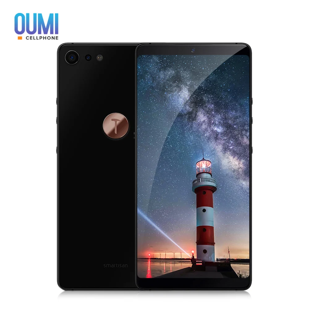 Смартфон Smartisan U3 Nut Pro 2 4G Face ID 5 99 &quotAndroid 7 1 Восьмиядерный 4 Гб + 64 3500 мАч Мп двойная