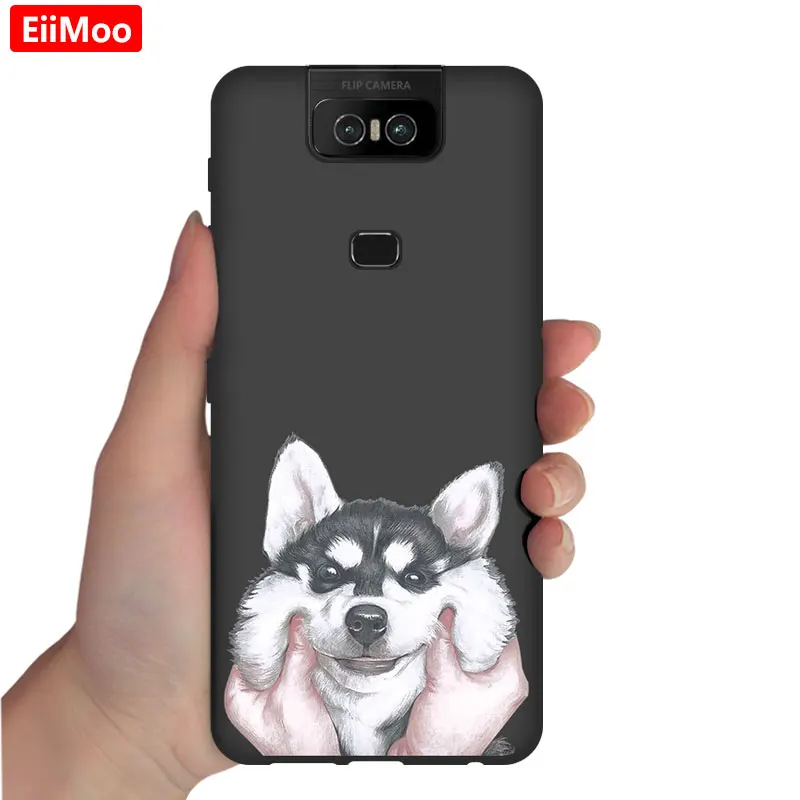 EiiMoo мягкий чехол для ASUS Zenfone 6 ZS630KL чехол Funda силиконовый мультяшный задний Чехол для ASUS Zenfone 6 ASUS ZS630KL чехол для телефона - Цвет: 14