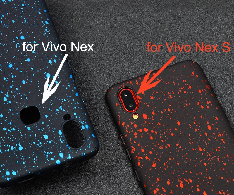 ДЛЯ Vivo NEX S A чехол 3D рельефные звезды матовый для Nex с полным покрытием VIVO NexS NexA Coque |