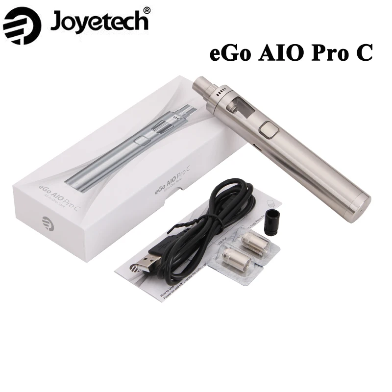 Оригинальная электронная сигарета Joyetech eGo AIO Pro C Все-в-одном стартовый набор бокс