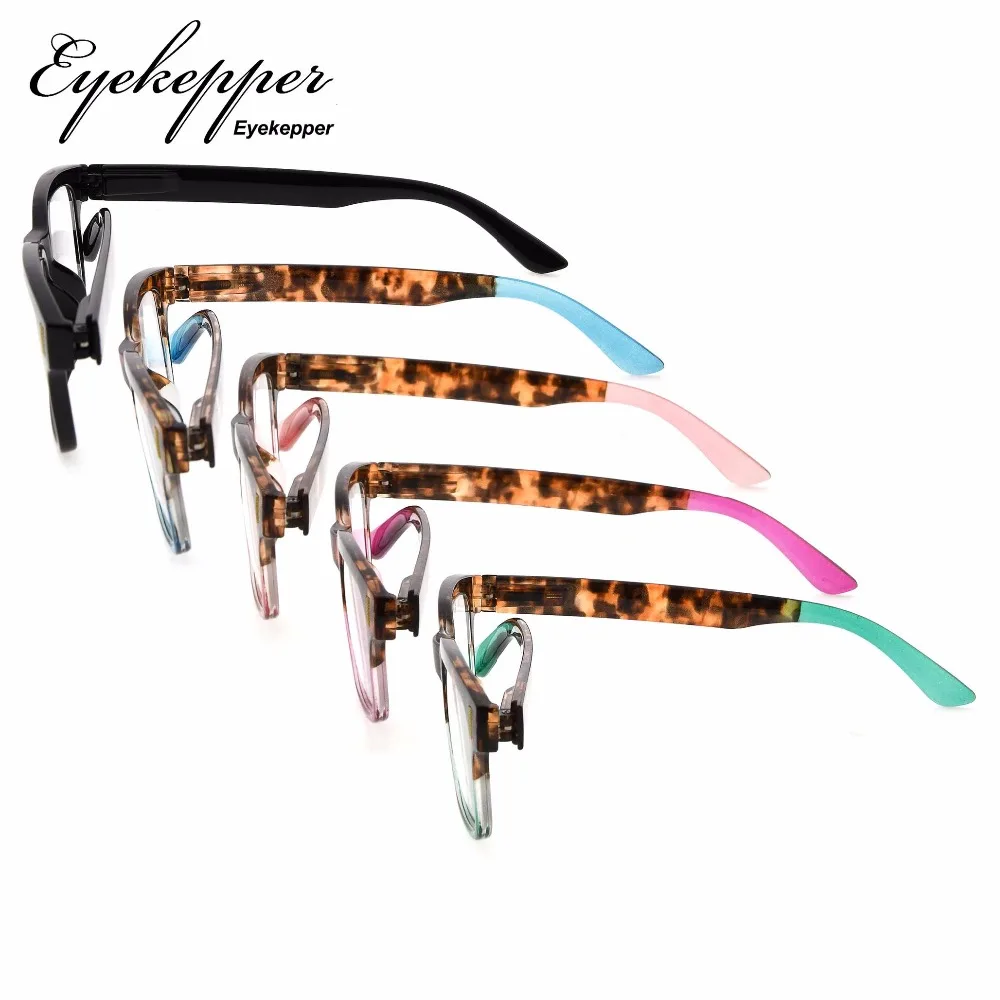 RT1802-5pc-Mix Eyekepper стильные оптические очки для чтения для Для женщин 5-цвета в упаковке