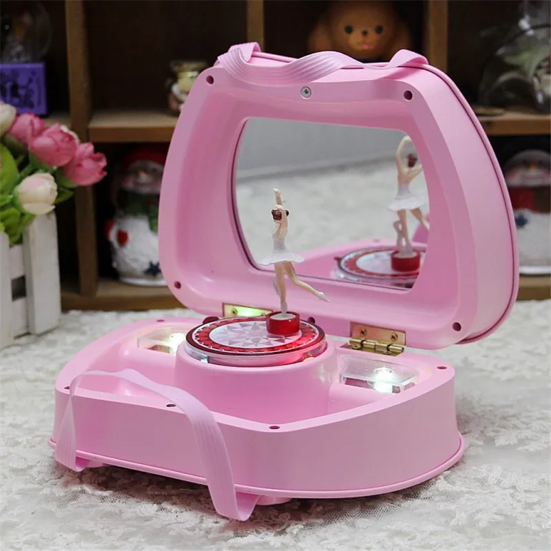 Мультяшная Сумочка музыкальная шкатулка танцы музыкальные шкатулки с балериной