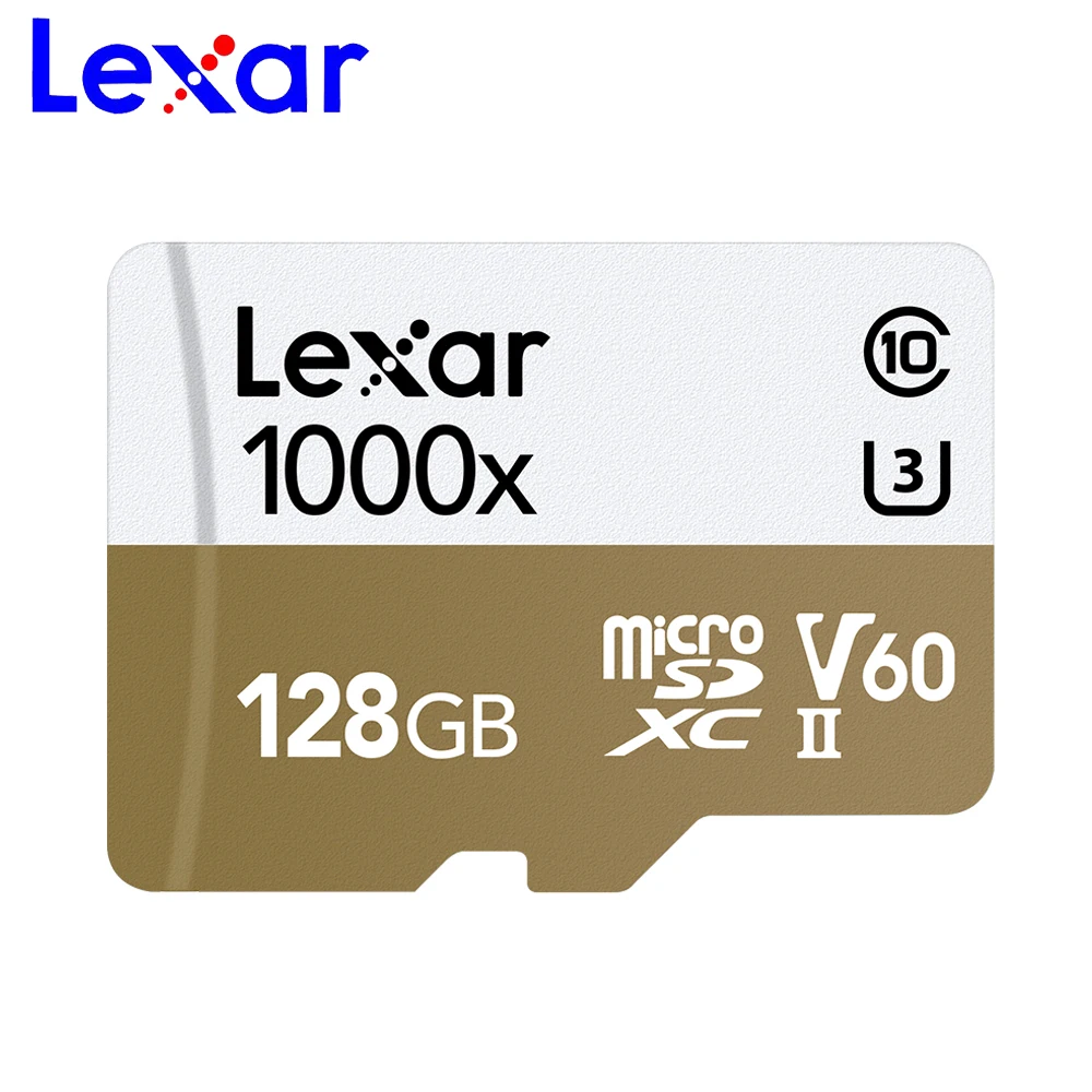 Lexar новинка 2019 Micro SD 150 МБ/с./с 1000x класс 10 64 ГБ 32 micro SDXC 128 tf карта памяти UHS для дрона