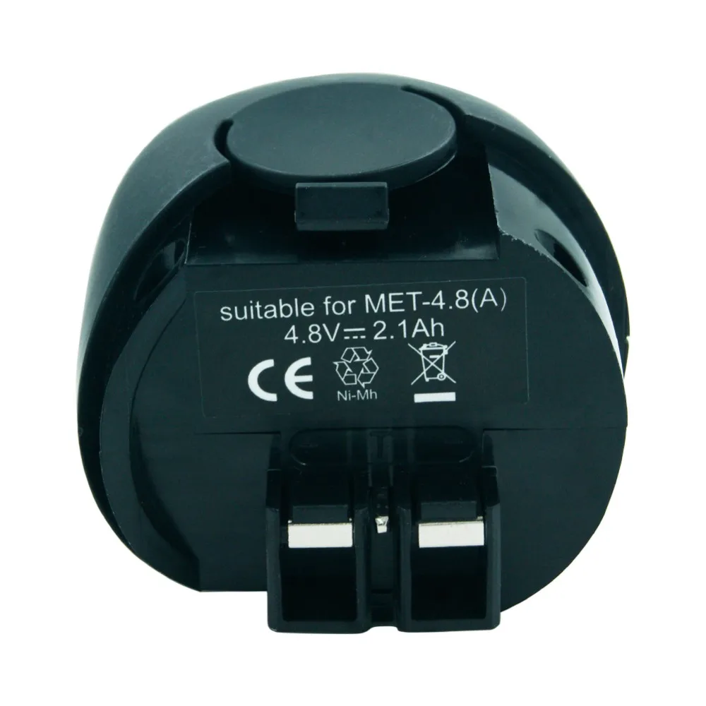 Сменный аккумулятор для Metabo 6 31858 27270 27271 27273 Maxx Power grip2 4 8 в 2100 мАч Ni MH|Перезаряжаемые