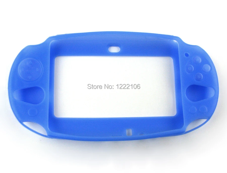 

ChengChengDianWan 20pcs Silicone Rubber Protect Case Cover Hand held Console Protective Case For PS Vita 2000 PSV2000