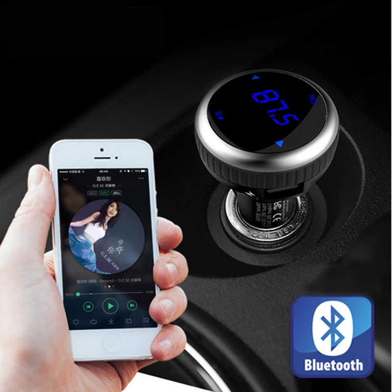 FM-трансмиттер IDEAUDIOCar с MP3-плеером Bluetooth 2 USB-порта | Автомобили и мотоциклы