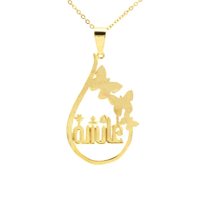 Necklaces Pendants Gold Color for Women Jewelry | Украшения и аксессуары