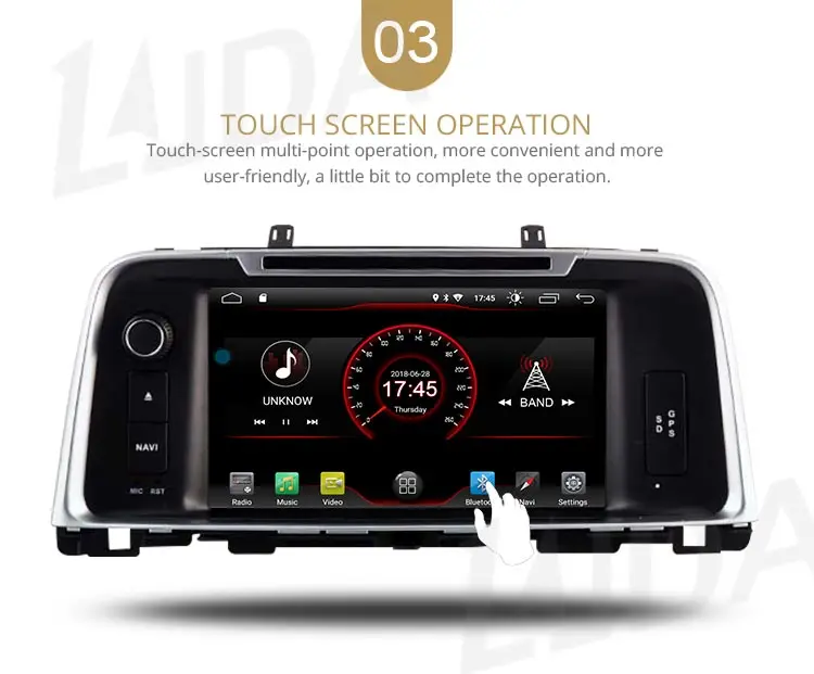 LJDA Android 10,0 автомобильный dvd-плеер для KIA K5 OPTIMA gps навигация 2 Din Автомобильный радио мультимедиа wifi стерео ips