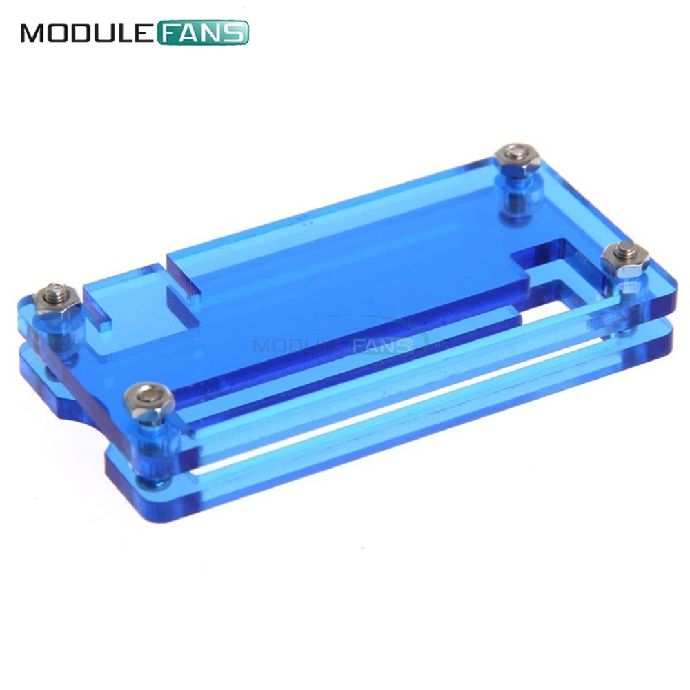 Для Raspberry Pi Zero Акриловый чехол Корпус коробка синий цвет акриловая защитная с