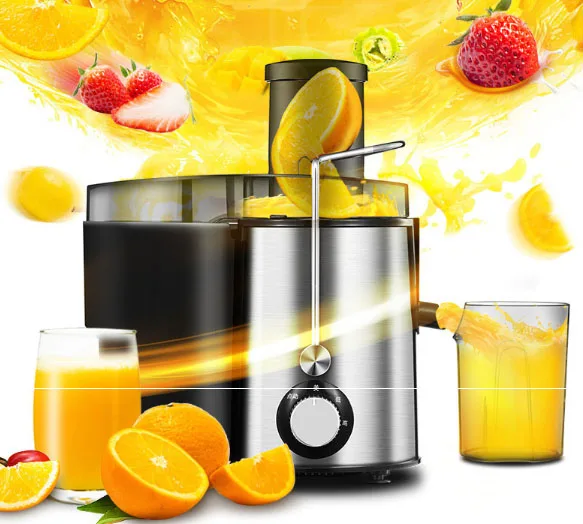 Электрическая автоматическая соковыжималка Мини Большой Калибр DIY двойной замок