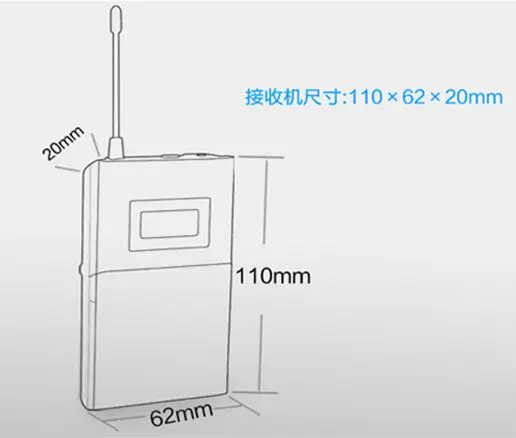Беспроводная система мониторинга Takstar Wpm 200 UHF 863 865 МГц стерео 1 передатчик 2