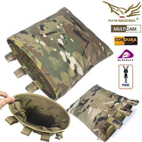 FLYYE MOLLE Сумочка для магазина сброс сумка CORDURA Multicam AOR AU FG Wargame страйкбольная
