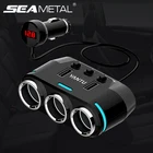 DC 12V розетка для автомобильного прикуривателя Разветвитель автоматический USB зарядное устройство адаптер Автоматическая зарядка телефона для GPS телефон MP3 DVR аксессуары