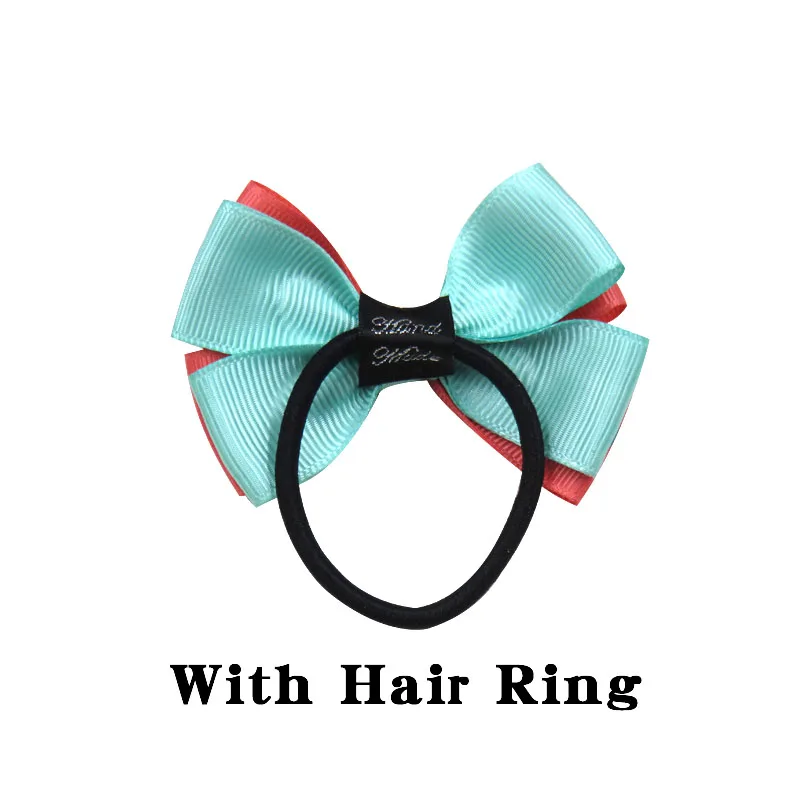 1 шт. новинка милые эластичные резинки для волос в двойной горошек зажим девочек