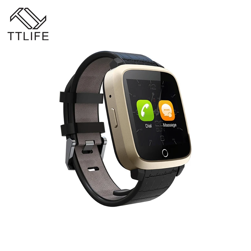 TTLIFE U11S Bluetooth 4.0 MTK6580 Smart Watch Монитор Сердечного ритма Браслет Спорт Человек Smartwatches