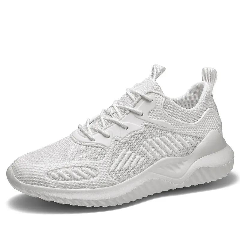 Мужская обувь для бега беговые кроссовки Женские Дышащие сетчатые на шнуровке