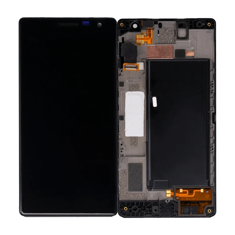 Для Nokia Lumia 730 735 ЖК дисплей с сенсорным экраном дигитайзер стекло в сборе рамкой