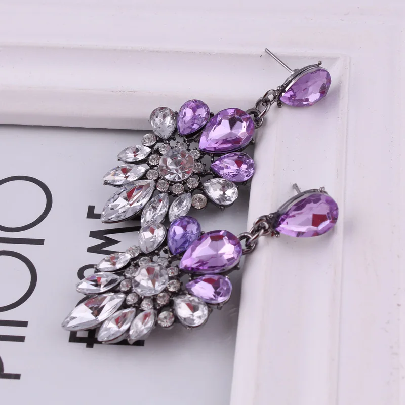 2016 Горячая Себе Роскошные Посеребренная Длинные Большой Капли Воды Жемчужина