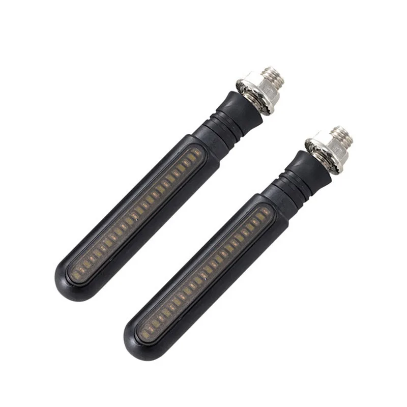 1 пара Универсальный мотоциклетный светильник с поворотным сигналом 24