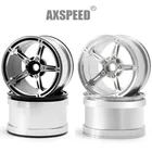 AXSPEED металлические колесные диски Beadlock для 110 ASCX10 90046 Wraith 90048 RR10 TRX4 D90 CC01 2,2 дюймовые колеса радиоуправляемые гусеничные автомобильные детали
