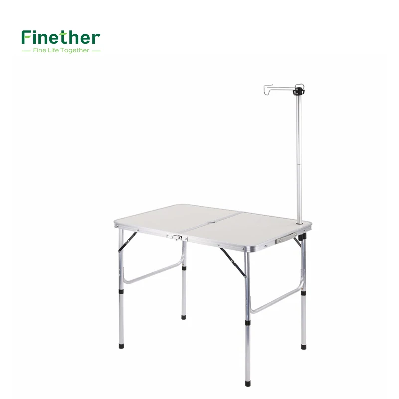 Новый складной стол с зонтиком отверстие фонарь Полюс и удлинители для