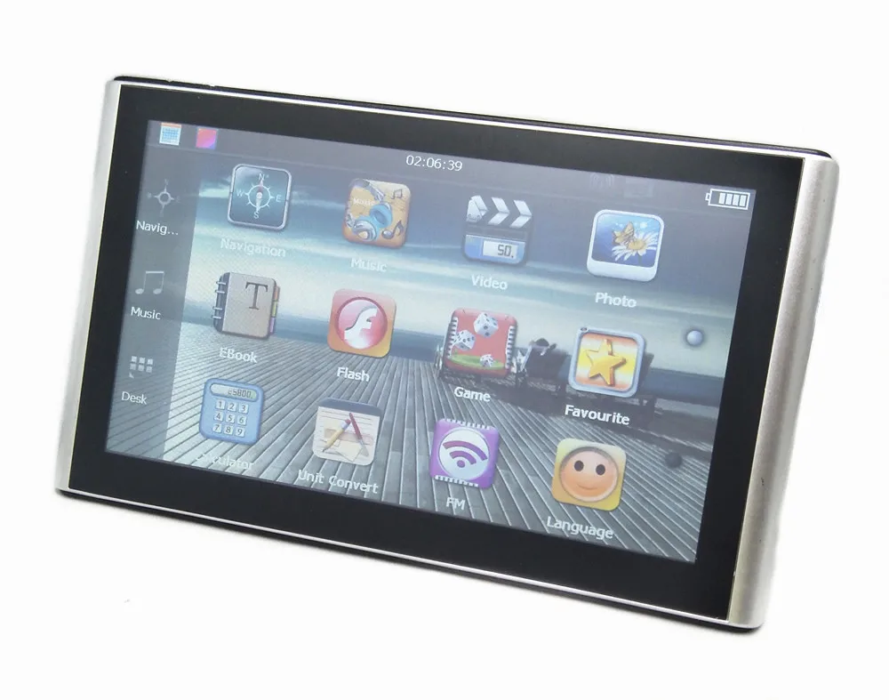 " емкостный экран Автомобильный gps навигатор 256M8GB Sat Nav с бесплатными новыми картами, беспроводная камера заднего вида реверсивная парковочная система