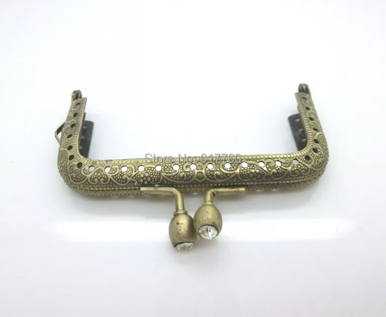 Бесплатная идентификация Металлическая Рамка Поцелуй застежка свод для сумок