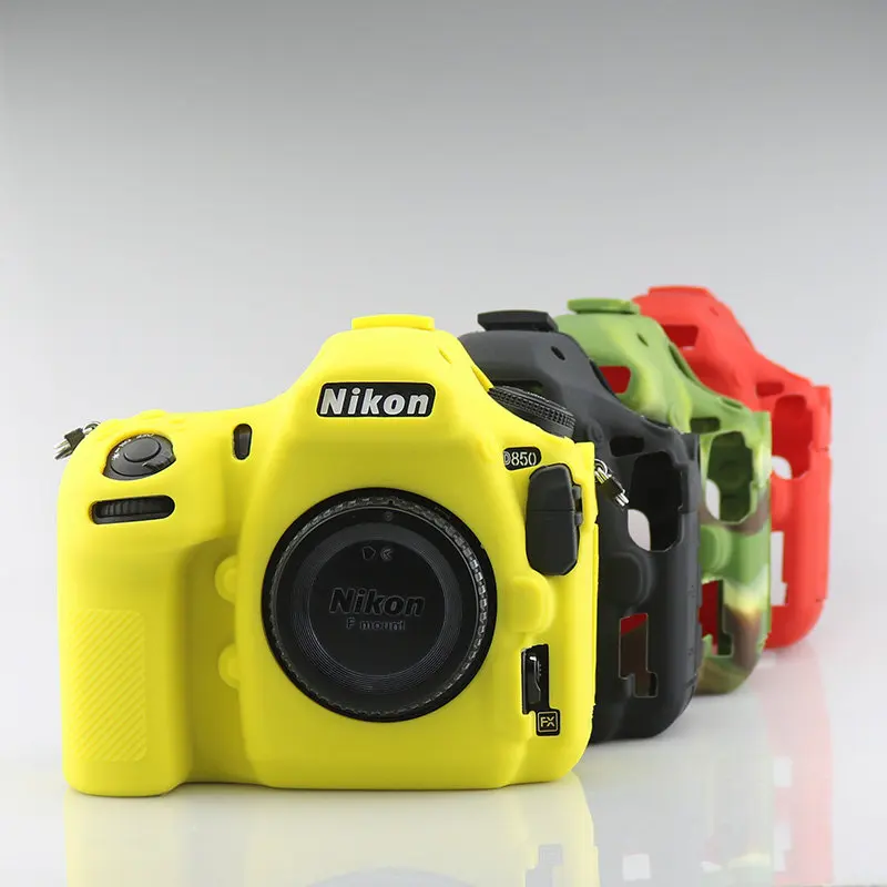 Камера силиконовый чехол Защитный чехол для Nikon Z7 Z6 D3400 D3500 D5300 D5500 D5600 D7100 D7200 D7500 D810 D810A D750 D850 DSLR
