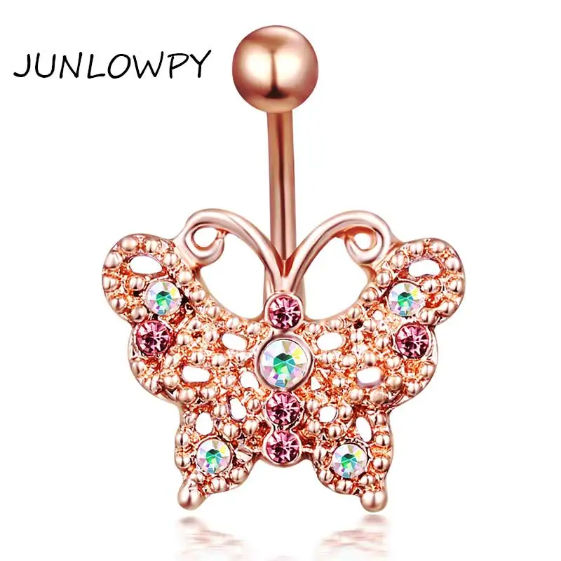 JUNLOWPY кольцо для живота 20 штук пирсинг ювелирные изделия тела без никеля