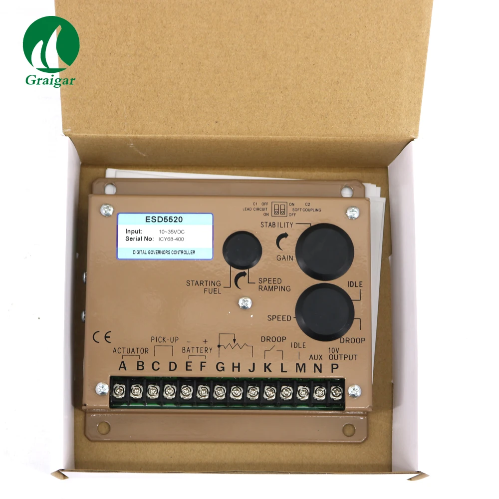 Новый регулятор скорости генератора ESD5520 двигателя | Обустройство дома