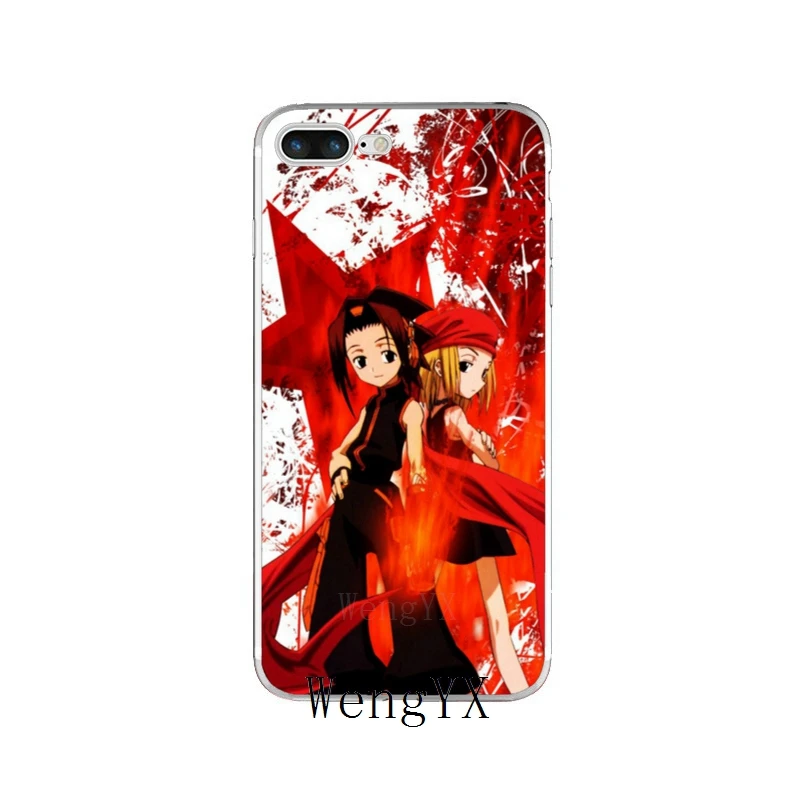 Аниме шаман король тонкий силиконовый мягкий чехол для телефона для iPhone X 8 8plus 7 7plus 6 6s plus 5 5S 5c SE 4 4S - Цвет: shamankingA01