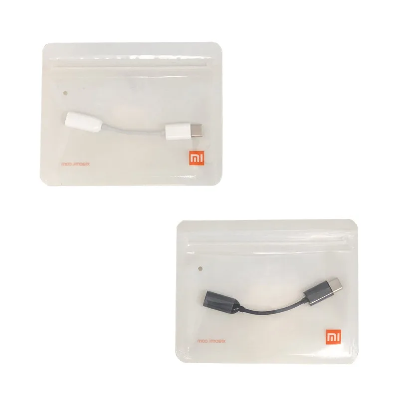 Оригинальный usb адаптер xiaomi Type C для аудиокабеля 3 5 мм с разъемом AUX смартфонов Samsung