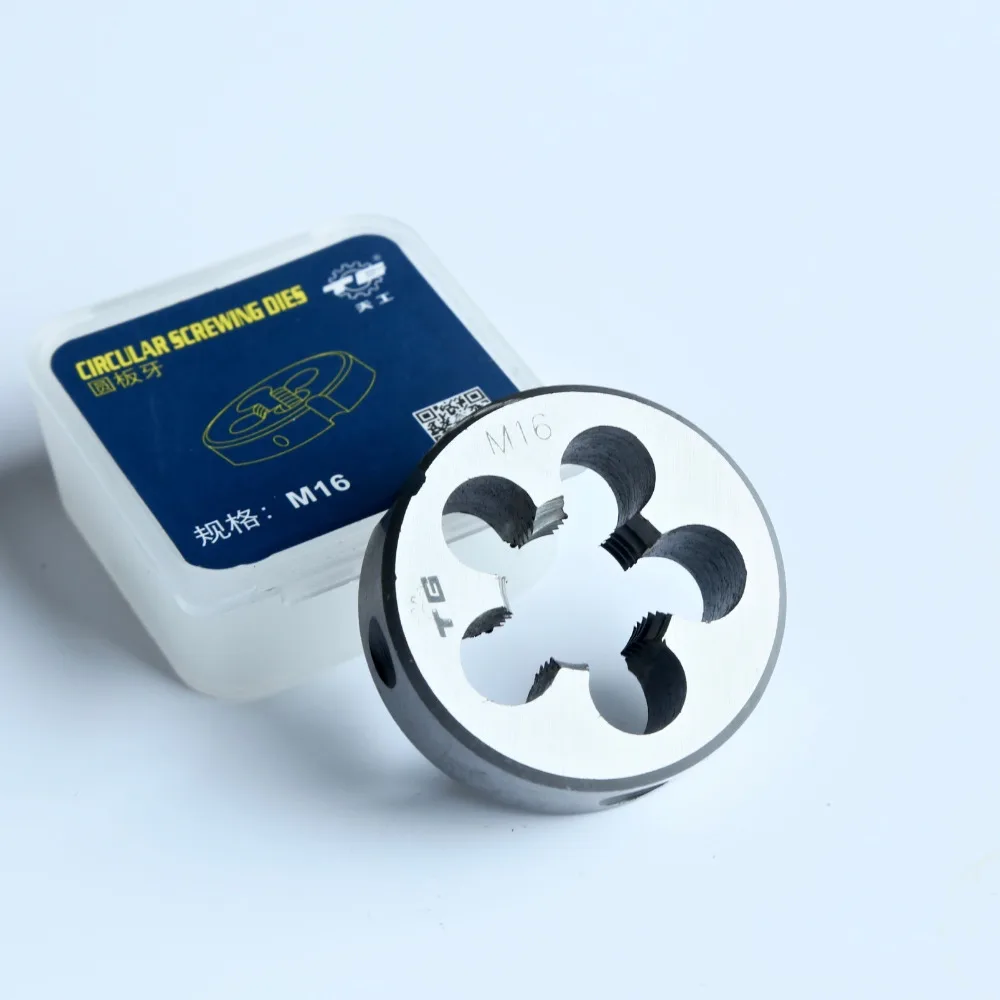 Бесплатная доставка 1 шт. метрический стандартный ручной штамп M16 x 2 0 мм штампы