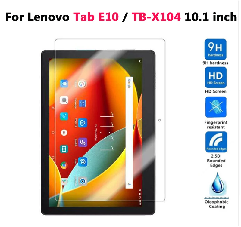 Tab E10 TB-X104 Закаленное стекло для lenovo Tab E7 TB-7104F tab E8 TB-8304 8,0 протектор экрана защитное стекло Tab E10 TB-X104F 10,1 пленка для планшета - Цвет: Tab E10 TB-X104