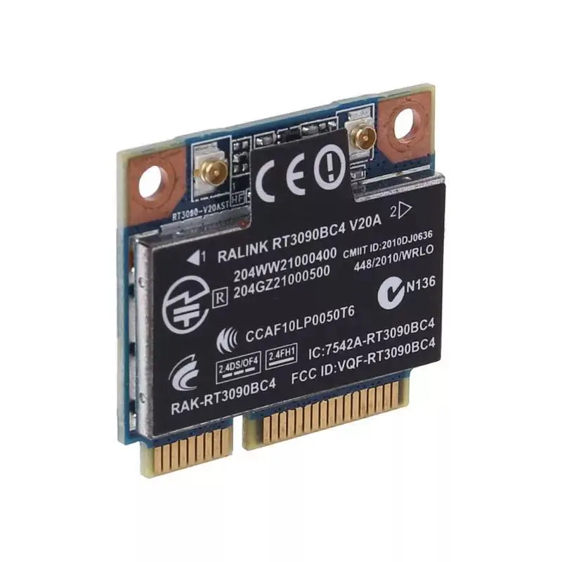 Ralink RT3090 RT3090BC4 300 Мбит/с PCI-E WiFi адаптер мини PCI-E Беспроводная комбинированная карта+ Bluetooth V3.0 BT 3,0 для hp SPS: 602992-001