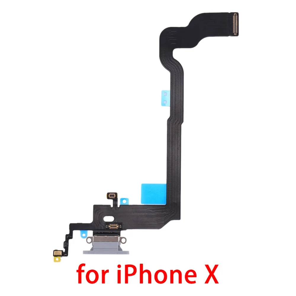 Фото Новый гибкий кабель для зарядки iPhone X Шлейфы мобильных телефонов Новый гибкий кабель для зарядки iPhone X Шлейфы мобильных телефонов