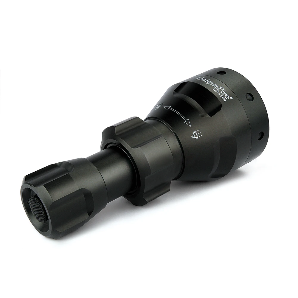 UniqueFire Powerful T67 Led Flashlight UF-1504 XM-L2 IP67 Waterproof Aluminum Alloy Torch For 18650 Battery | Освещение