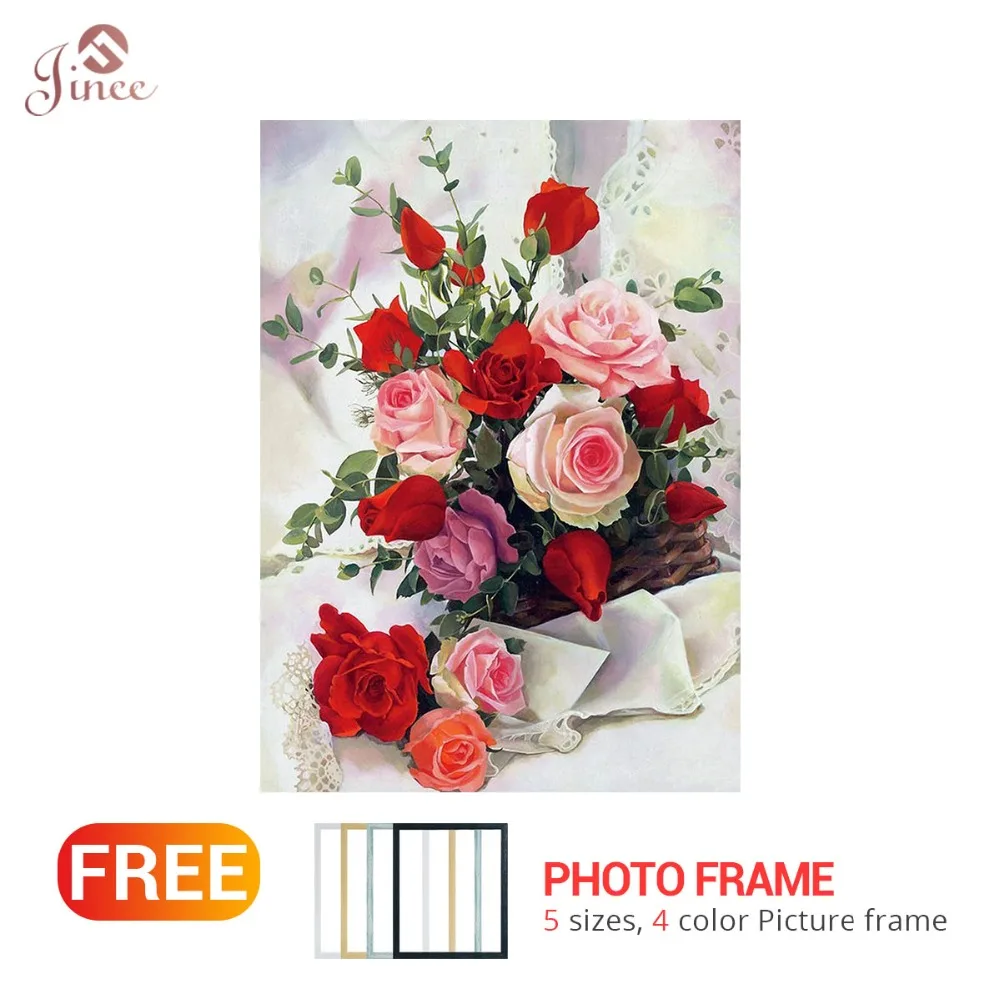 Алмазная картина в рамке вышивка крестиком 5D алмазная мозаика виде подсолнуха