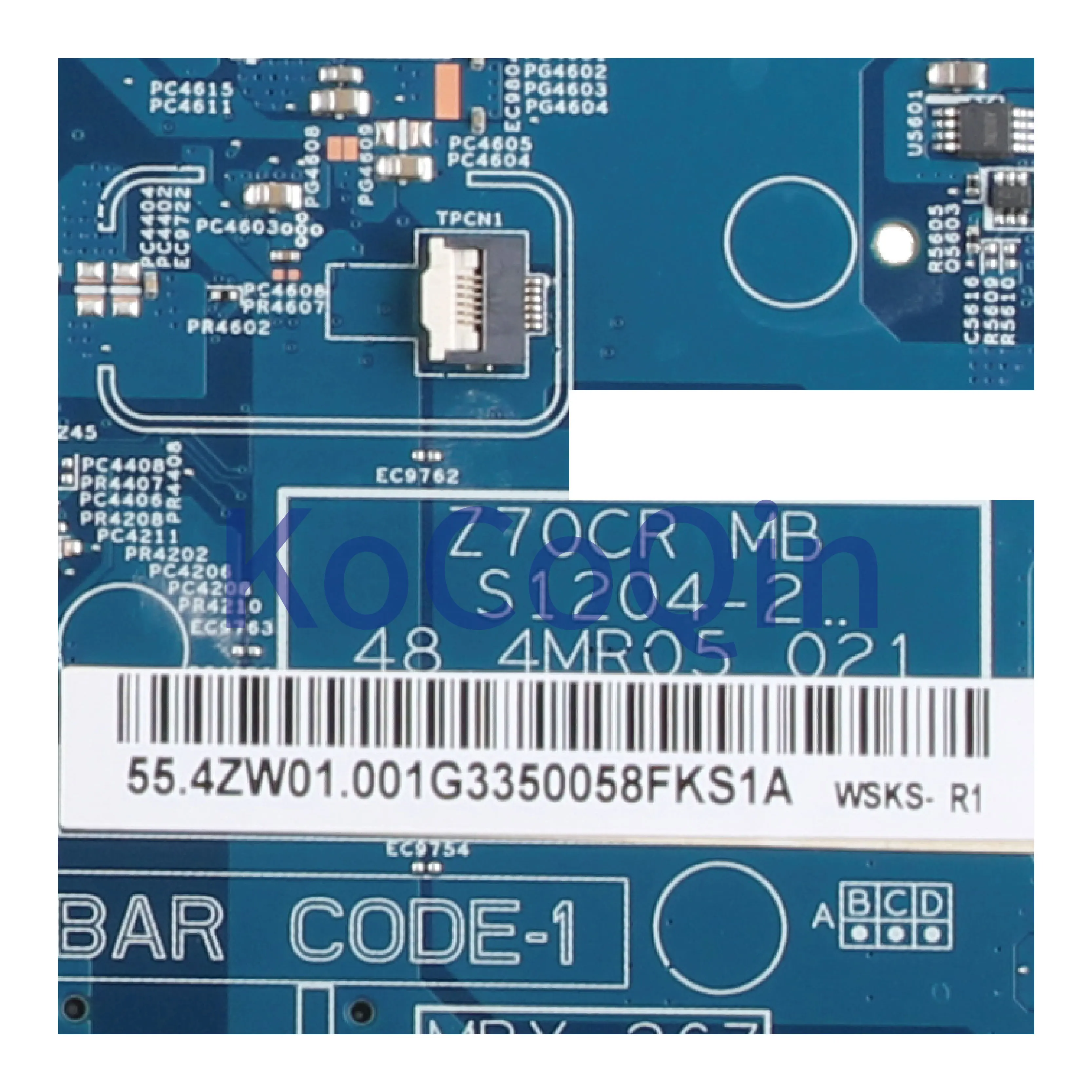 Kocoqin материнская плата для ноутбука SONY Vaio SVE171 SVE1712C5E SVE1712L1EB MBX-267 материнская плата A1922060A HM75 216-0833002 1G