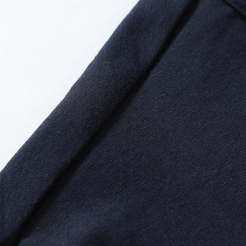 Uniqstore 2018 Новый Для Мужчин Весенняя футболка с длинными рукавами и круглым вырезом