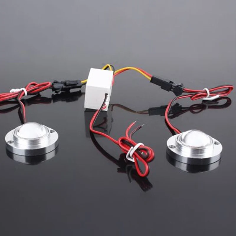 Супер яркая Стробоскопическая Лампа для мотоцикла 2 светодиода 2018 лидер продаж