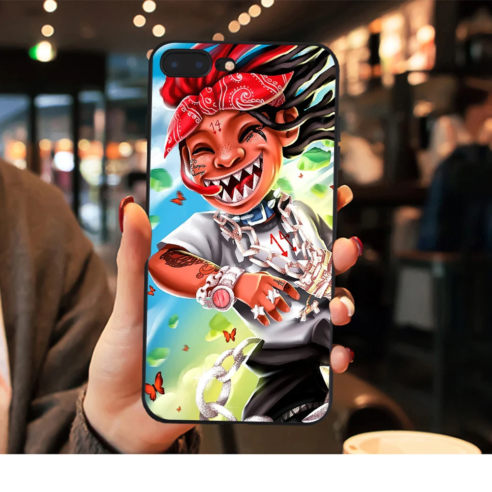 Триппи с буквенным принтом «Love», для того, чтобы вы 3 чехол для iPhone X XR XS Max 8 7 6s плюс 5S для samsung s8 s9 Plus s7 Edge чехол для телефона s